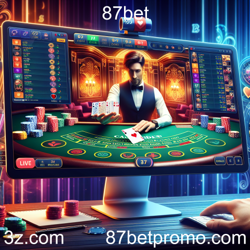 Experimente a Emoção do Cassino ao Vivo na 87bet